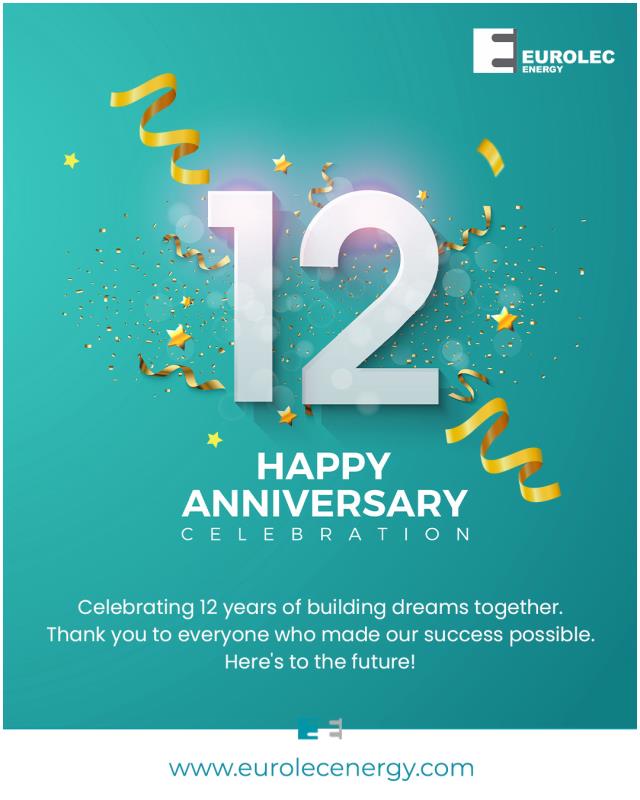 Happy 12th anniversary!